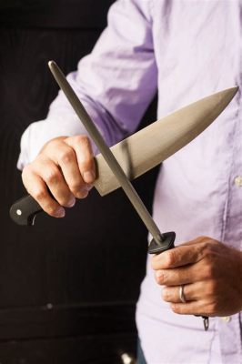 how to remove engraving from metal and should you use a sharpener for your kitchen knives?